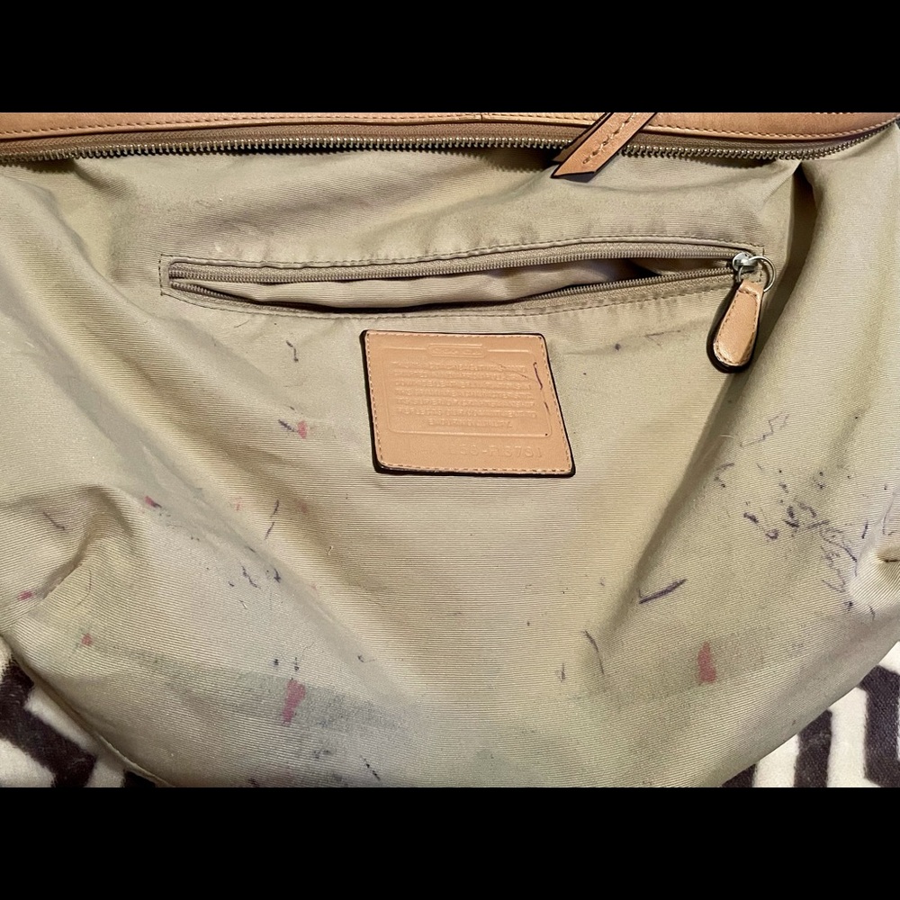 👜Coach Large Hobo Purse Vintage - Picture 7 of 16